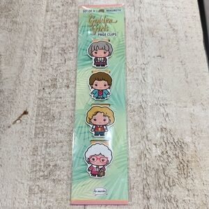 Golden Girls Magnetic Page Clips / Golden Girls Magnetic Bookmarks